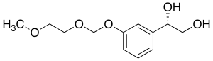 (1S)-1-[3-[(2-Methoxyethoxy)methoxy]phenyl]-1,2-ethanediol
