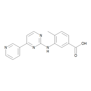 4-Methyl-3-[[4-(3-pyridinyl)-2-pyrimidinyl]amino]benzoic acid