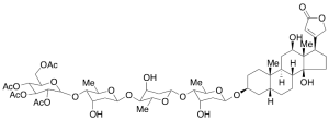 Digoxin-4’’’-O-tetra-O-acetyl b-D-Glucopyranoside