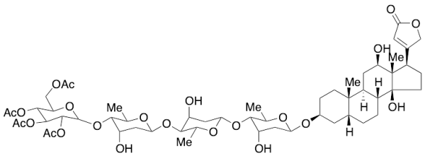 Digoxin-4’’’-O-tetra-O-acetyl Beta-D-Glucopyranoside