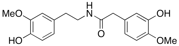 N-(4-Hydroxy-3-methoxyphenethyl)-2-(3-hydroxy-4-methoxyphenyl)acetamide