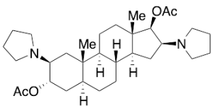 (2Beta,3Alpha,5Alpha,16Beta,17Beta)-2,16-di-1-Pyrrolidinylandrostane-3,17-diol 3,17-Diacetate