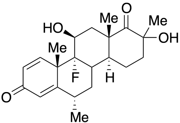 (4aS,6S,10aS,10bR,11S,12aS)-10b-Fluoro-2,11-dihydroxy-2,6,10a,12a-tetramethyl-2,3,4,4a,5,6,10b,11,12,12a-decahydrochrysene-1,8(4bH,10aH)-dione