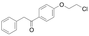 1-[4-(2-Chloroethoxy)phenyl]-2-phenylethanone