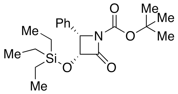 (3R,4S)-1-t-Boc-3-[(triethylsilyl)oxy]-4-phenyl-2-azetidinone