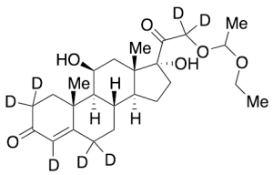 (11Beta)-21-(1-Ethoxyethoxy)-11,17-dihydroxy-pregn-4-ene-3,20-dione-d7