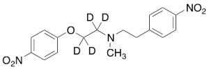 Methyl-(4-nitrophenylethyl)-4-(nitrophenoxyethyl)amine-d4