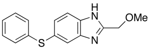 2-(Methoxymethyl)-5-(phenylthio)-1H-benzimidazole