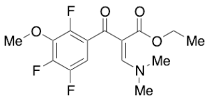 Ethyl 3-(dimethylamino)-2-(2,4,5-trifluoro-3-methoxybenzoyl)acrylate