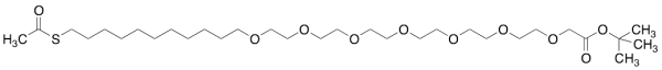 tert-Butyl-3,6,9,12,15,18,21-heptaoxa-34-keto-33-thiapentatriacontanoate