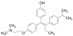 4-[(1E)-1-[4-[2-(Dimethylamino)ethoxy]phenyl]-2-[4-(1-methylethyl)phenyl]-1-buten-1-yl]-phenol