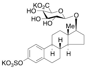 Estradiol 3-Sulfate 17Beta-Glucuronide Dipotassium Salt