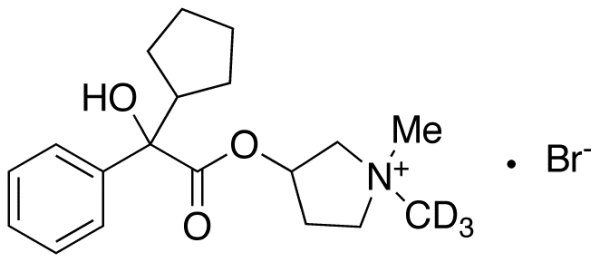 Glycopyrrolate Bromide-d3 (Mixture of Diastereomers)