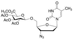 3'-Azido-3'-deoxythymidine 2,3,4-Tri-O-acetyl-Beta-D-glucuronide, Methyl Ester