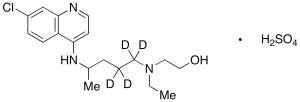 Hydroxychloroquine-d4 Sulfate