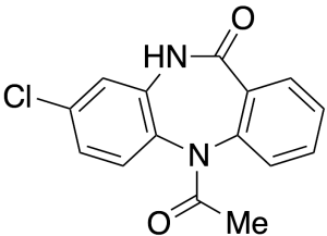 5-Acetyl-8-chloro-5H-dibenzo[b,e][1,4]diazepin-11(10H)-one