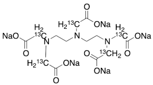 Diethylenetriamine Penta(2-13C-acetic Acid) Pentasodium Salt