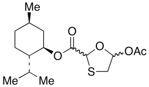 L-Menthol-5-(acetyloxy)-1,3-oxathiolane-2-carboxylate