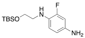 N1-[2-[[(1,1-Dimethylethyl)dimethylsilyl]oxy]ethyl]-2-fluoro-1,4-benzenediamine
