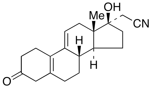 (17a)-17-Hydroxy-3-oxo-19-norpregna-5(10),9(11)-diene-21-nitrile