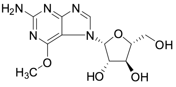 7-Beta-D-Arabinofuranosyl-6-methoxy-7H-purin-2-amine