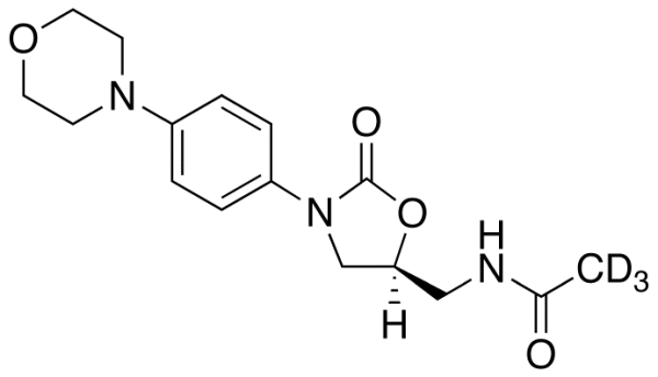 Defluoro Linezolid-d3