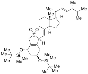 (3S)-1,3-Bis-O-tert-Butyldimethylsilyl 3-Hydroxy Vitamin D2 SO2 Adduct (Mixture of Diastereomers)