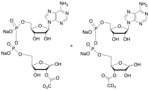 2'/3'-O-Acetyl ADP Ribose-d3 (A mixture of 2'/3'-O-Acetyl ADP Ribose-d3)