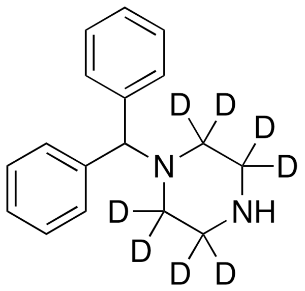 1-Benzhydrylpiperazine-d8
