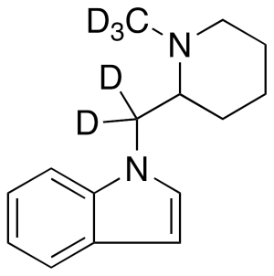 N-(N-Methylpiperidinyl)methylindole-d5