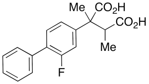 2-(2-Fluoro[1,1'-biphenyl]-4-yl)-2,3-dimethylbutanedioic Acid