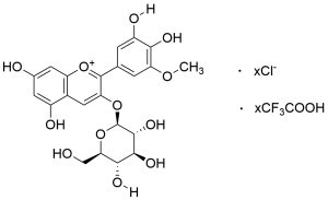 Petunidin 3-O-beta-D-Glucoside Chloride Trifluroacetic Acid
