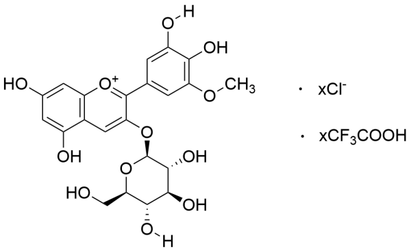 Petunidin 3-O-beta-D-Glucoside Chloride Trifluroacetic Acid