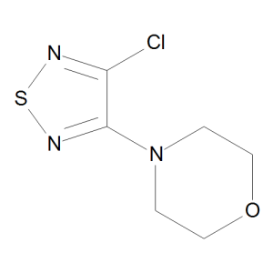 3-Chloro-4-morpholino-1,2,5-thiadiazole
