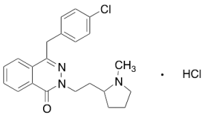 4-[(4-Chlorophenyl)methyl]-2-[2-(1-methyl-2-pyrrolidinyl)ethyl]-1(2H)-phthalazinone Hydrochloride