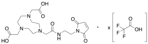 Maleimido-mono-amide-NOTA TFA Salt (Technical Grade)