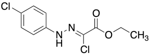 Ethyl 2-chloro-2-(2-(4-chlorophenyl)hydrazono)acetate