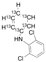 N-(2,6-Dichlorophenyl)aniline-13C6