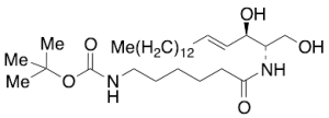 N-(tert-Butoxycarbonyl-aminohexanoyl) D-erythro-S