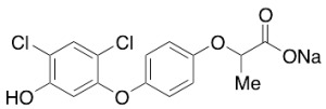 2-[4-(2',4'-Dichloro-5'-hydroxyphenoxy)phenoxy]propionic Acid Sodium Salt