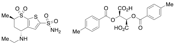 ent-Dorzolamide L-Tartrate