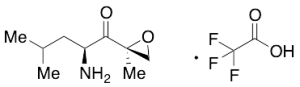 (S)-2-Amino-4-methyl-1-((S)-2-methyloxiran-2-yl)pentan-1-one Trifluoroacetate Salt