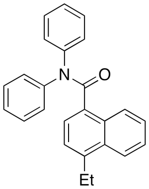 4-Ethyl-N,N-diphenyl-1-naphthalenecarboxamide