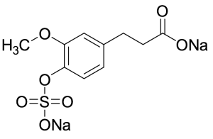 Dihydro Ferulic Acid 4-O-Sulfate Sodium Salt