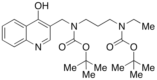 N,N-Di-(tert-butyloxy)-3-[[[3-(ethylamino)propyl]amino]methyl]-4-quinolinol