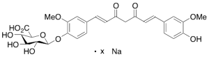 Curcumin Beta-D-Glucuronide Sodium Salt