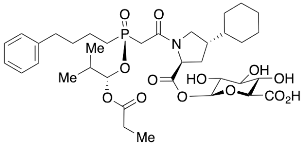 Fosinopril Acyl-Beta-D-Glucuronide