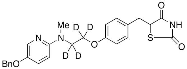 5-Benzyloxy Rosiglitazone-d4