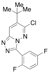 7-tert-Butyl-6-chloro-3-(2,5-difluorophenyl)-1,2,4-triazolo[4,3-b]pyridazine