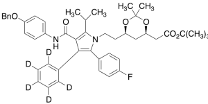 4-Benzyloxy Atorvastatin-d5 Acetonide tert-Butyl Ester